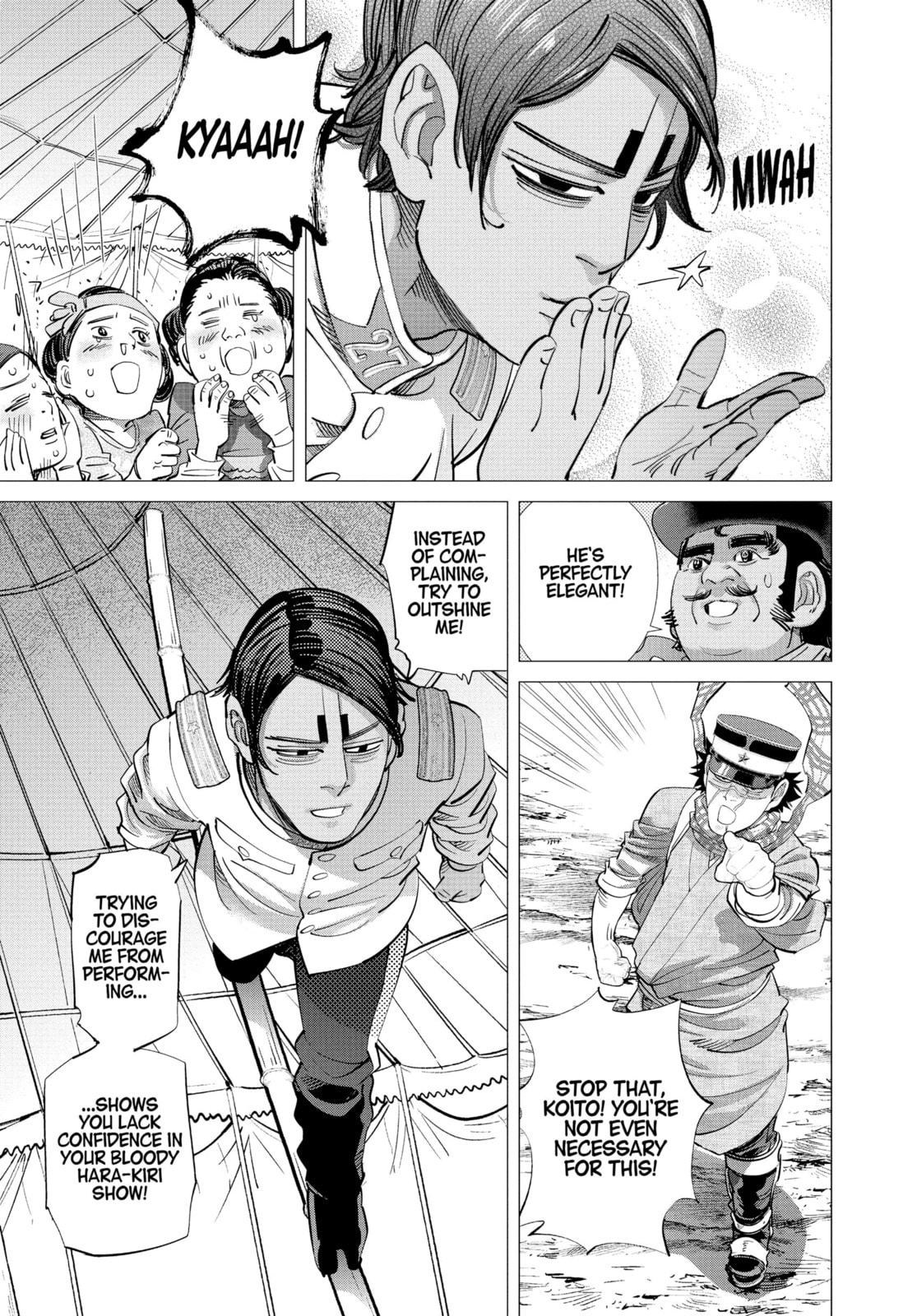 Golden Kamuy chapter 156, page 9