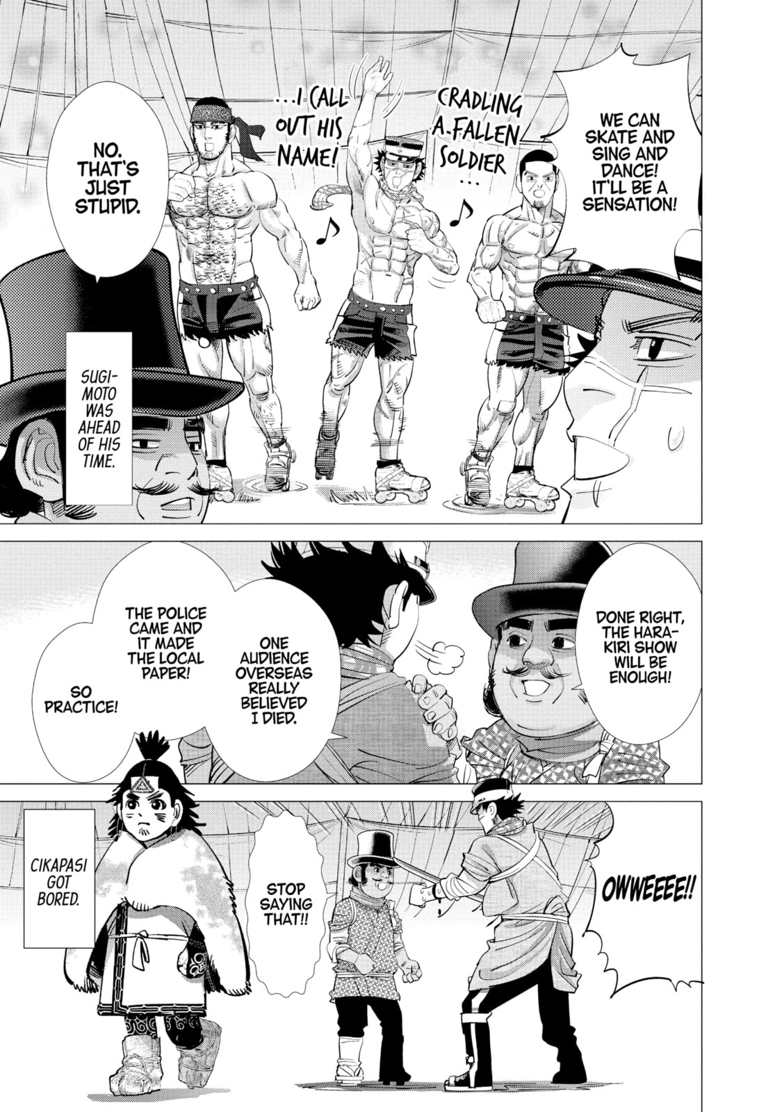 Golden Kamuy chapter 156, page 11