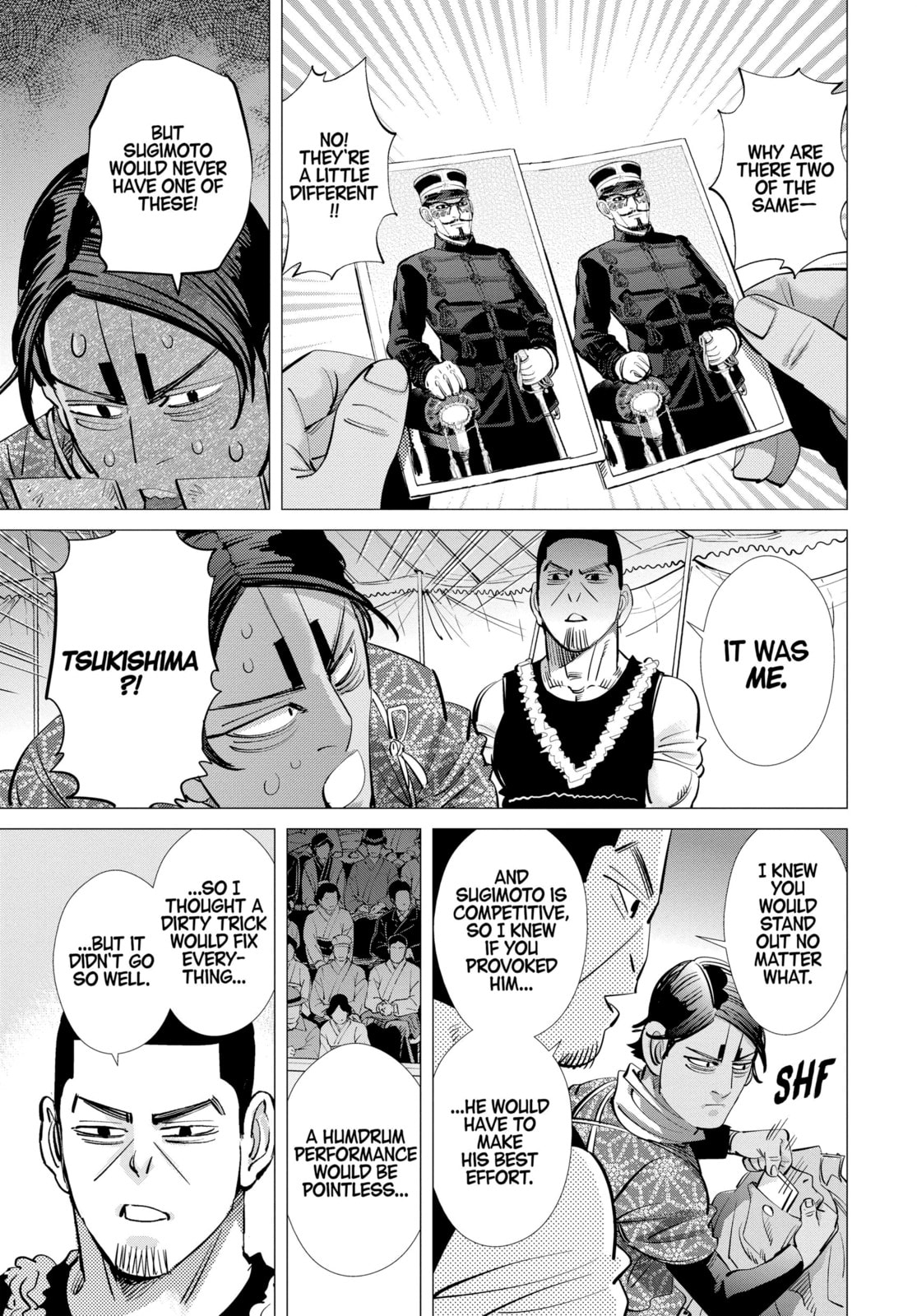 Golden Kamuy chapter 157, page 17
