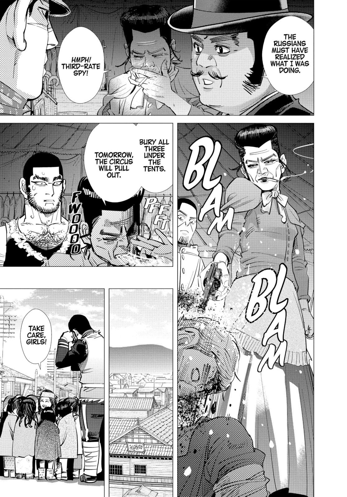 Golden Kamuy chapter 158, page 13