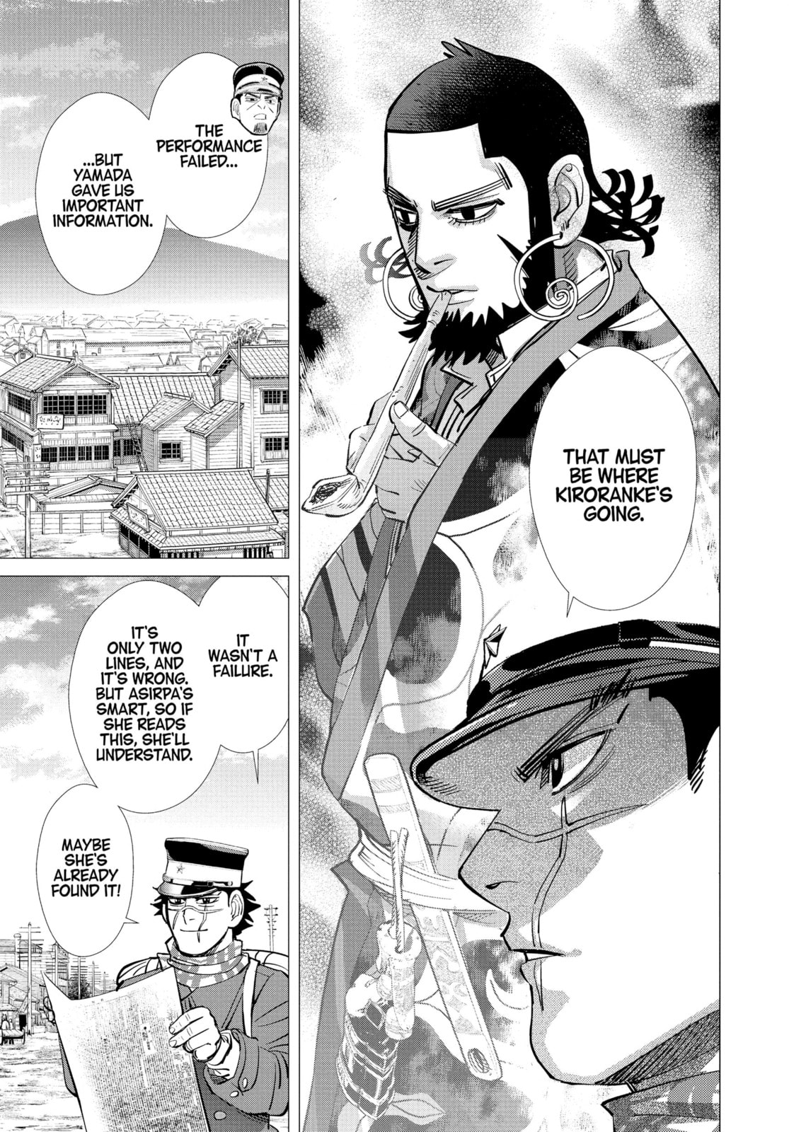 Golden Kamuy chapter 158, page 17