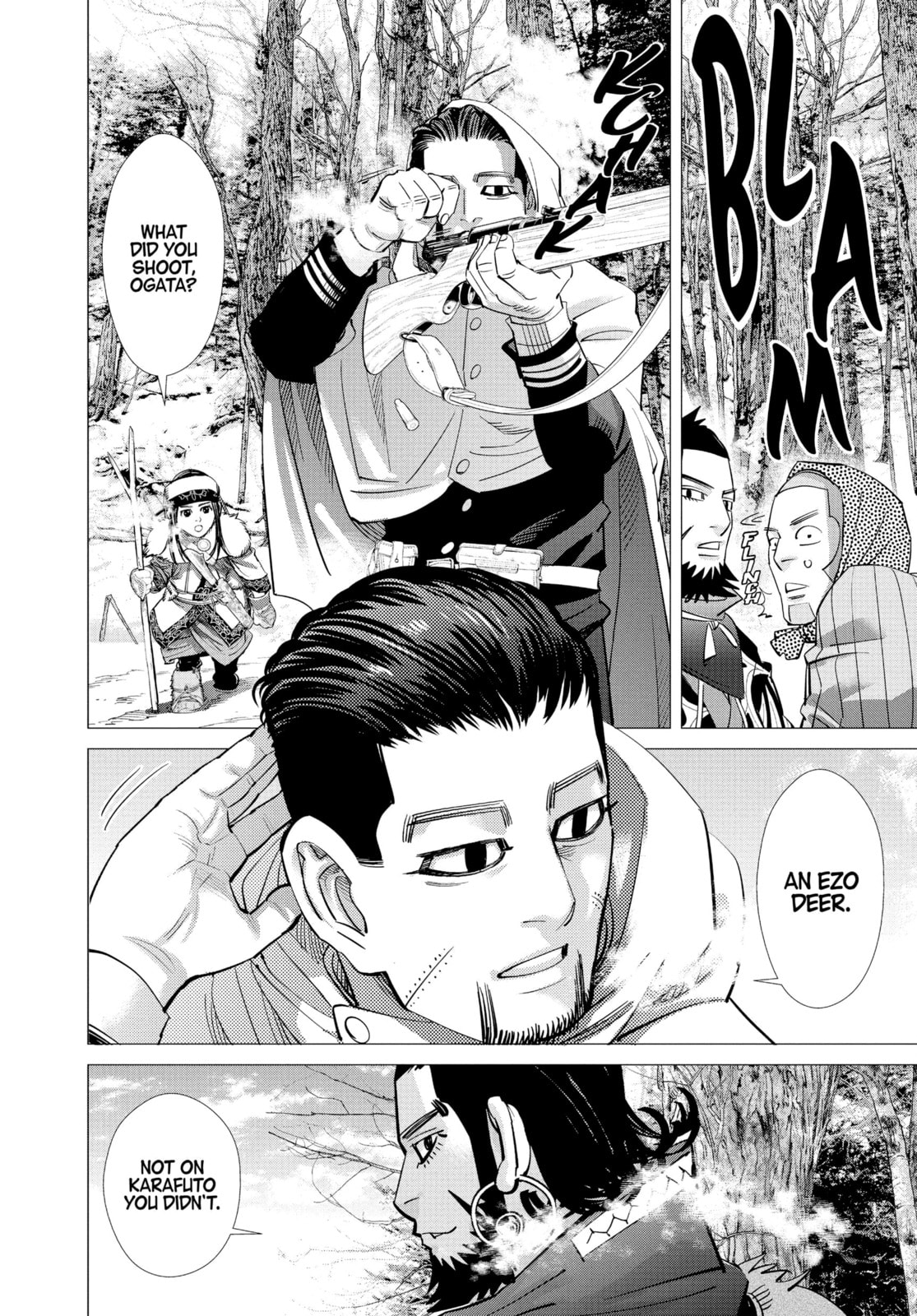 Golden Kamuy chapter 159, page 8