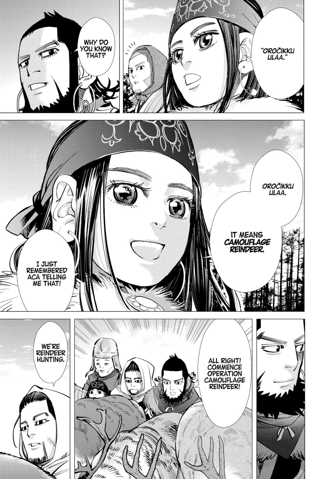 Golden Kamuy chapter 159, page 18