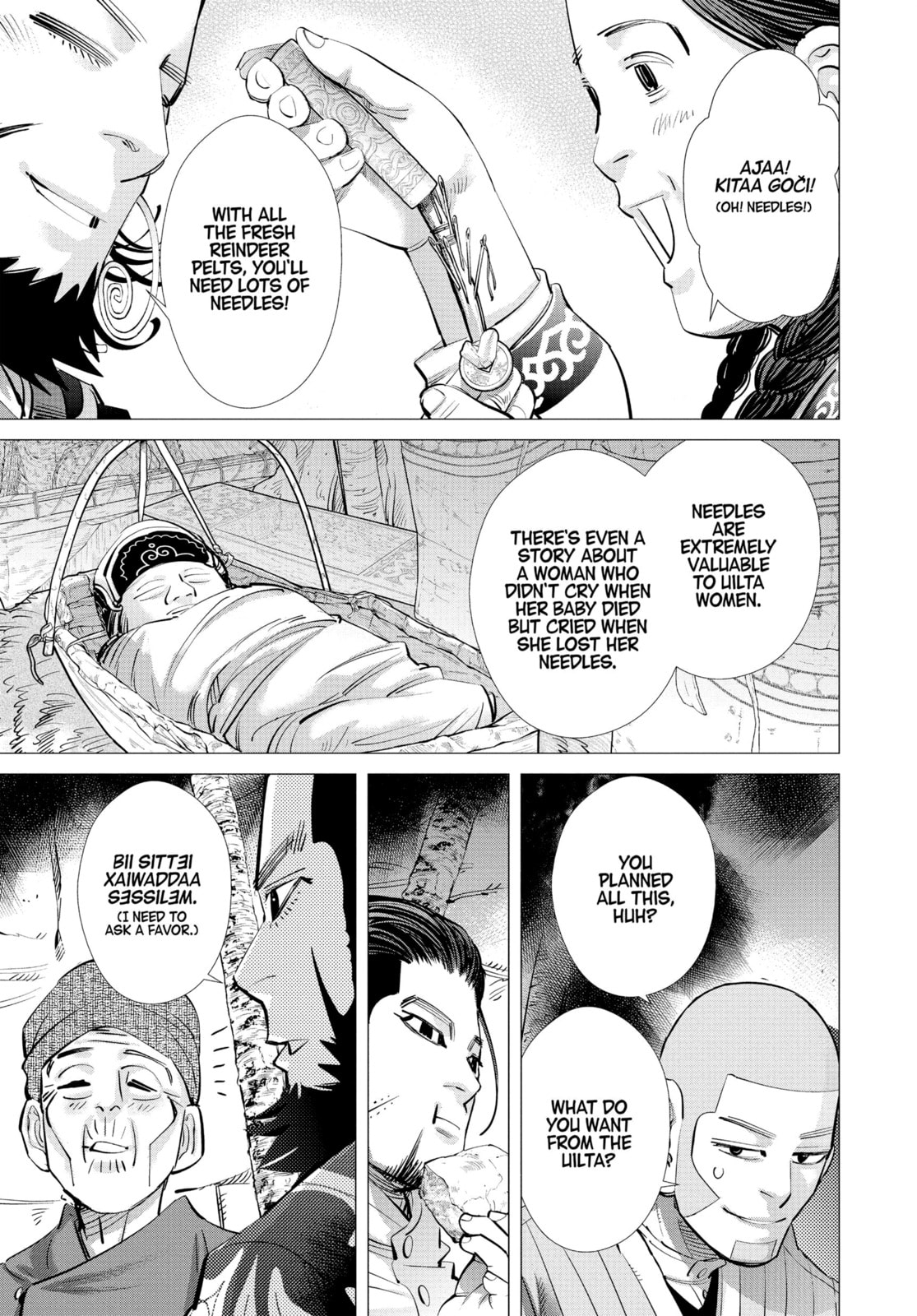 Golden Kamuy chapter 160, page 9