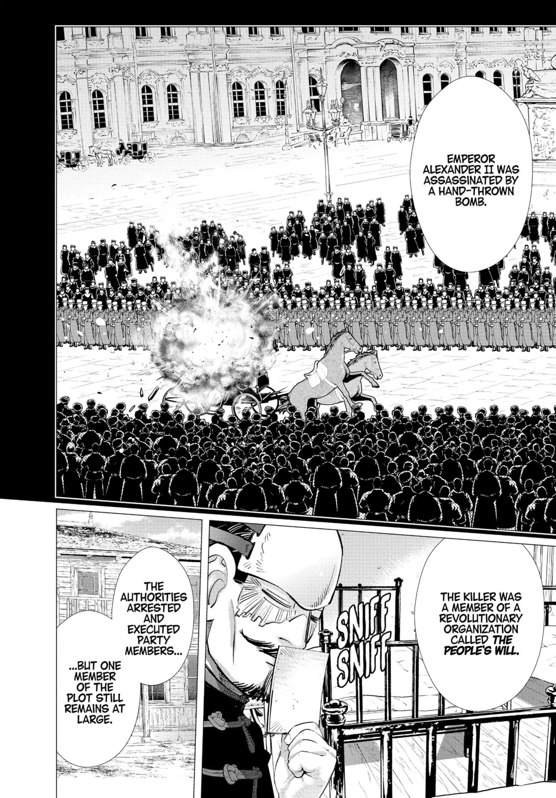 Golden Kamuy chapter 160, page 15