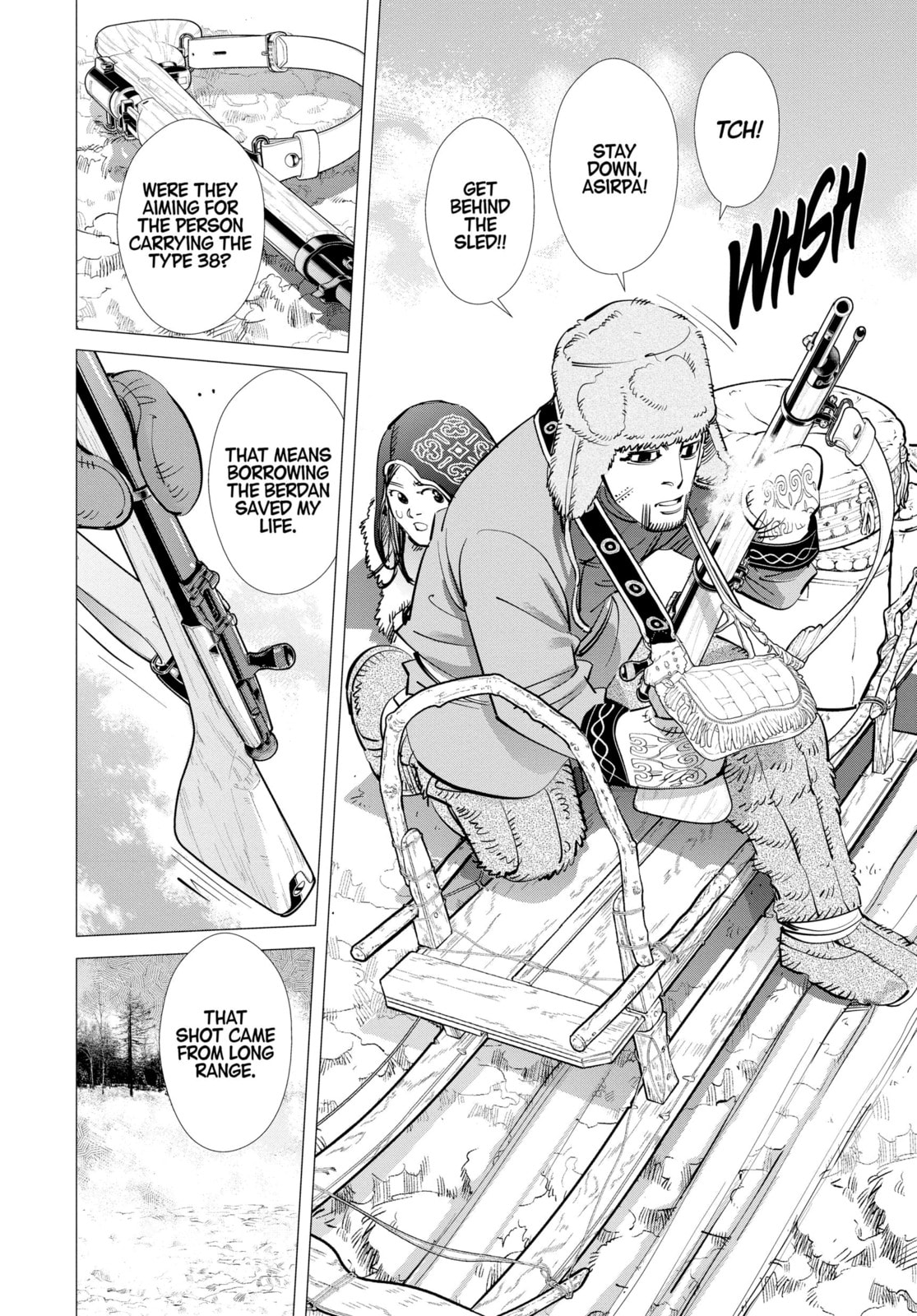 Golden Kamuy chapter 160, page 21