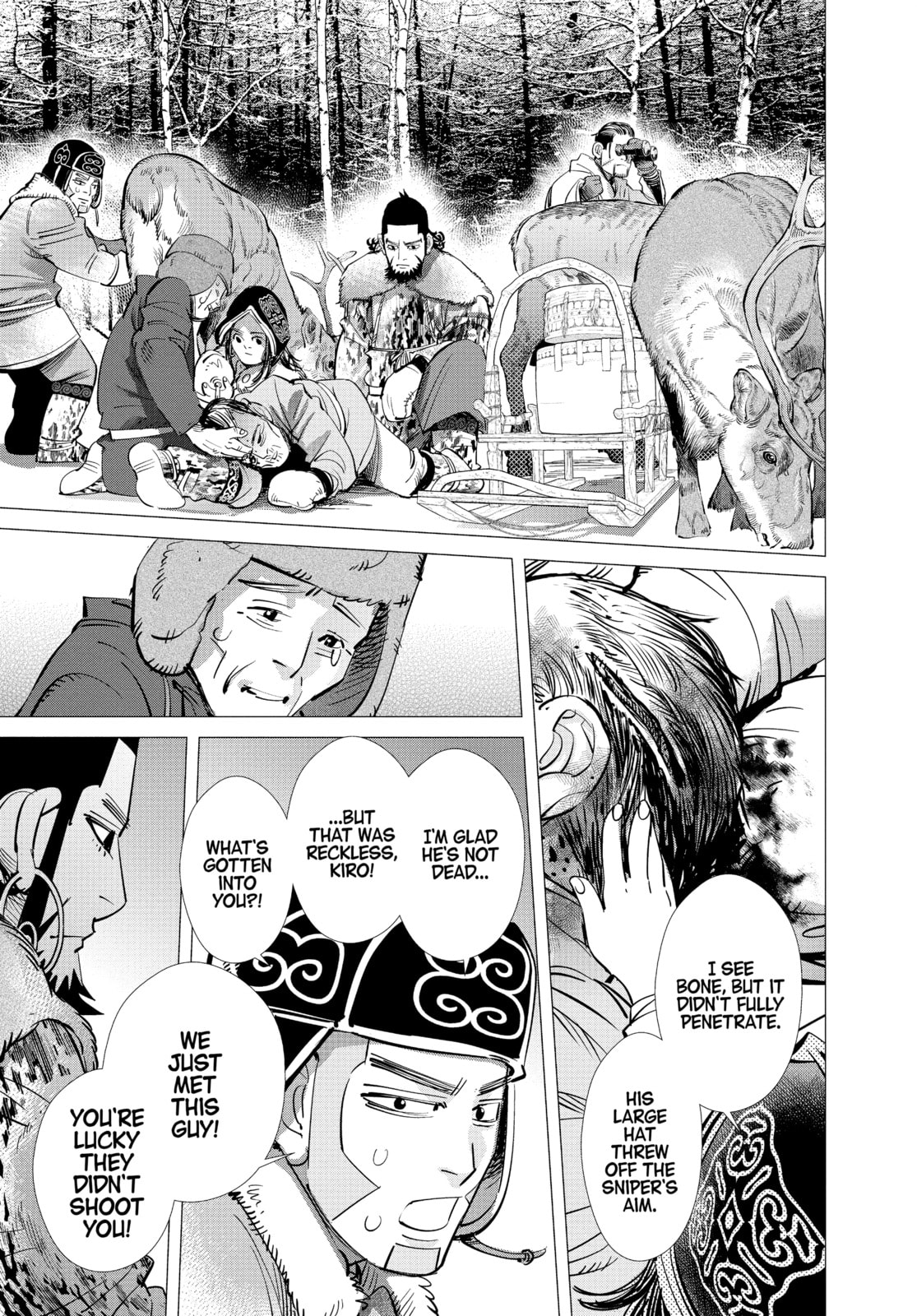 Golden Kamuy chapter 161, page 15