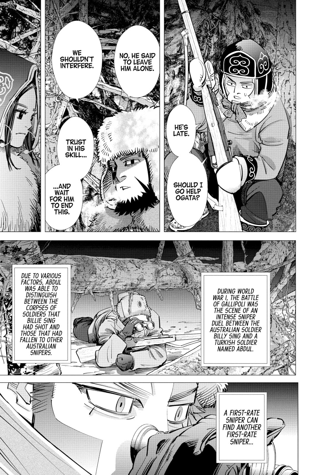 Golden Kamuy chapter 163, page 13