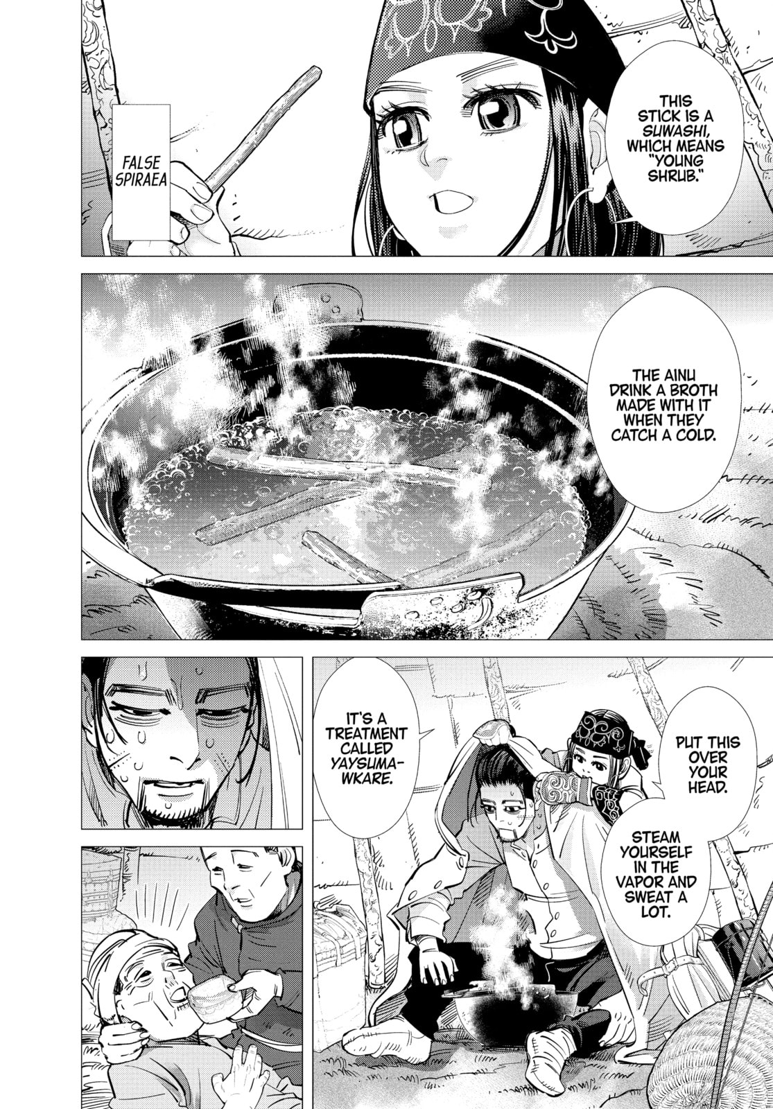Golden Kamuy chapter 164, page 8