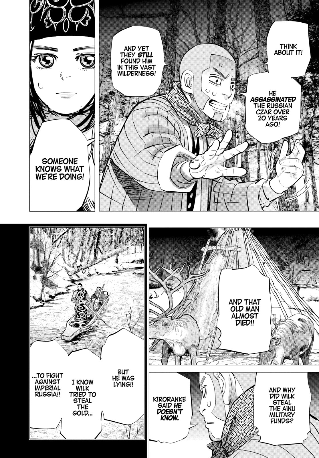 Golden Kamuy chapter 164, page 16