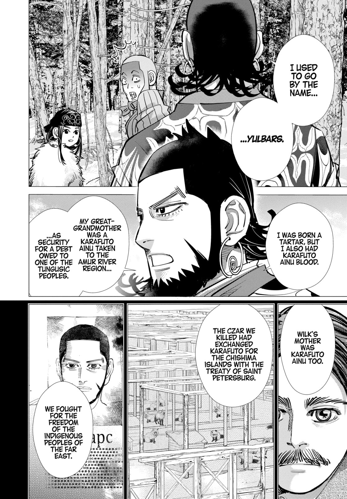 Golden Kamuy chapter 164, page 18