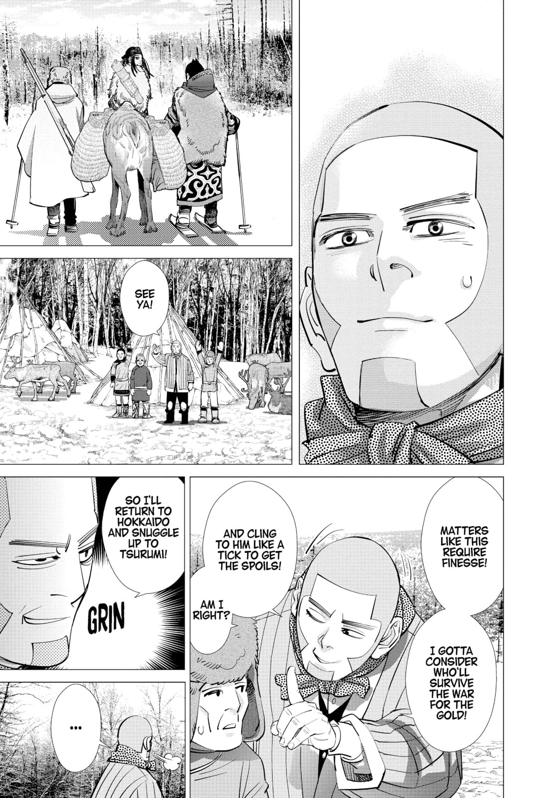 Golden Kamuy chapter 166, page 7