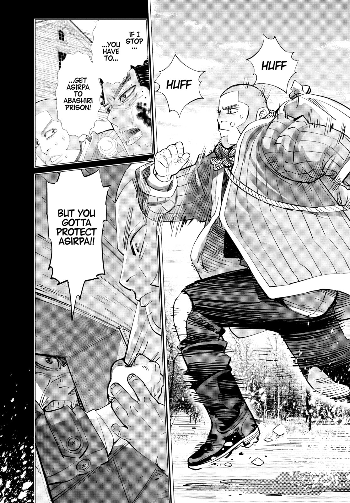 Golden Kamuy chapter 166, page 8