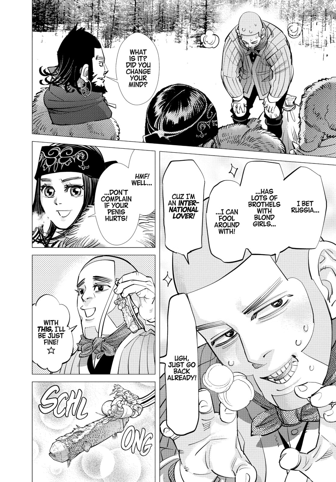 Golden Kamuy chapter 166, page 10
