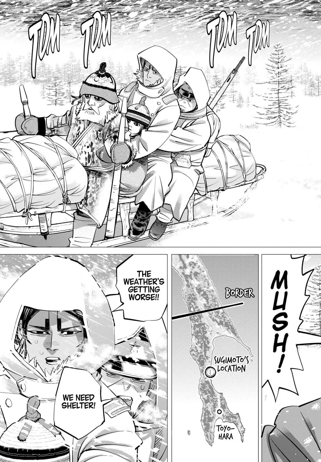 Golden Kamuy chapter 166, page 13