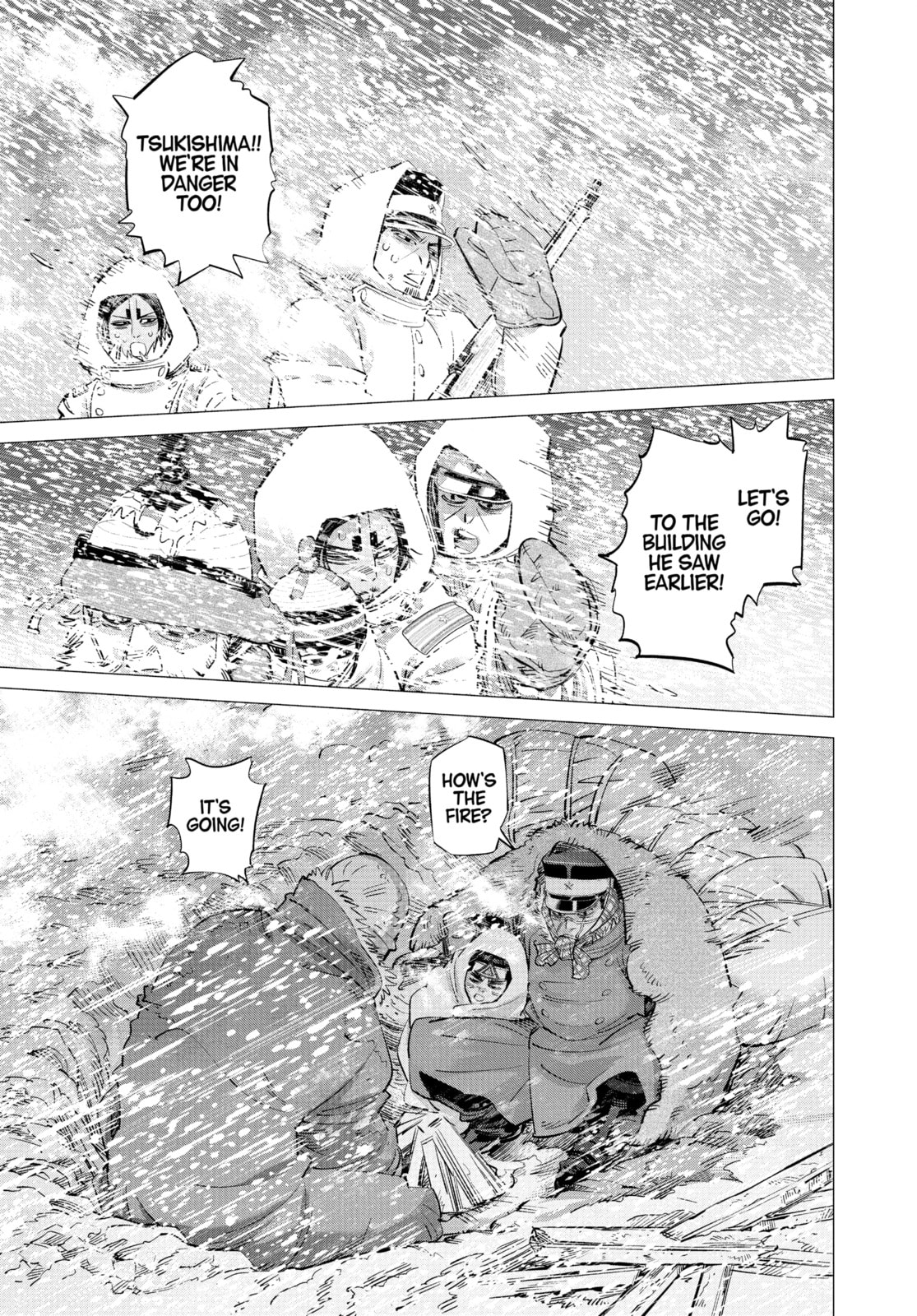 Golden Kamuy chapter 167, page 3