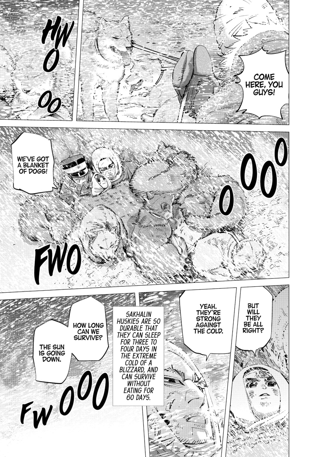 Golden Kamuy chapter 167, page 5