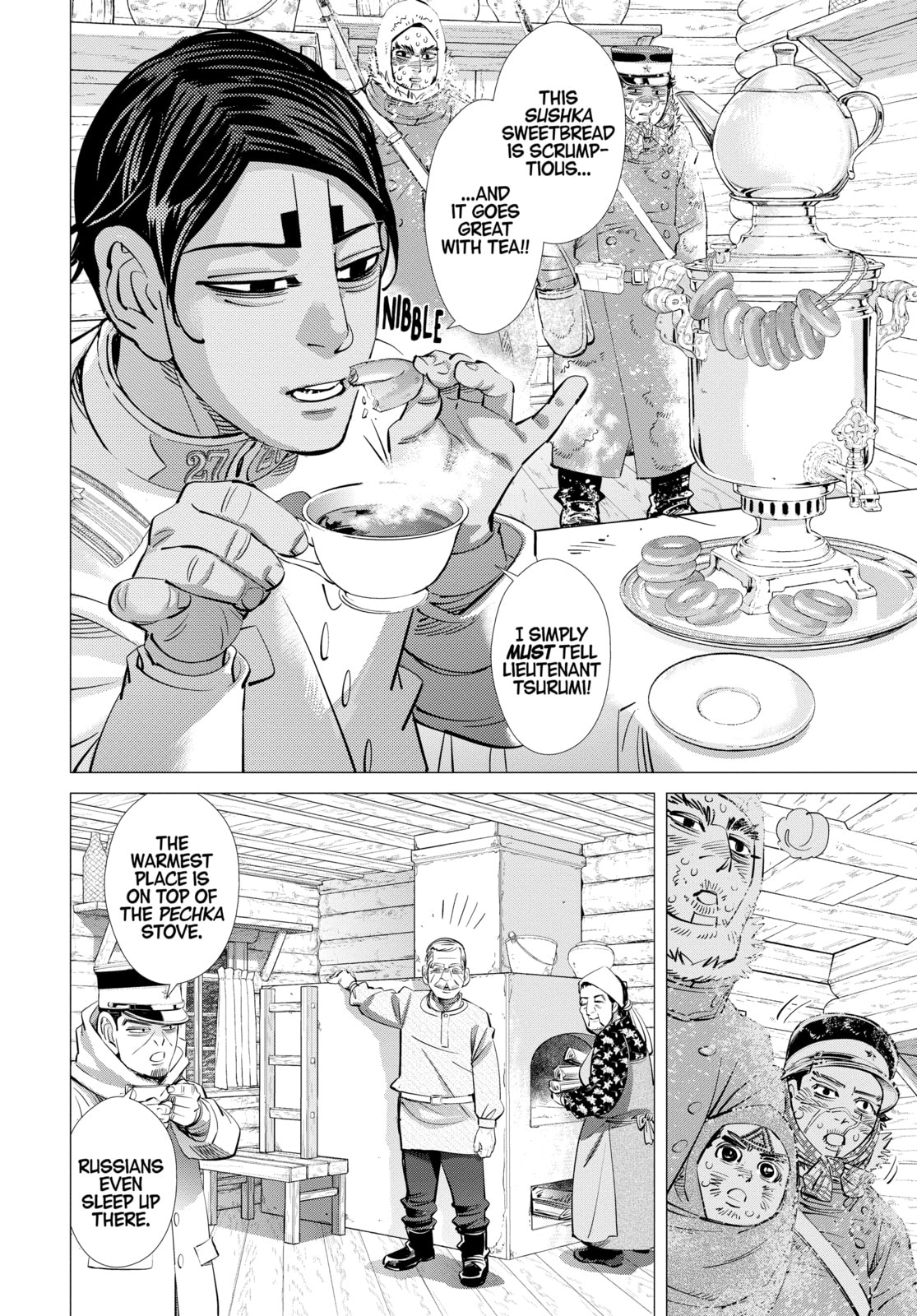 Golden Kamuy chapter 168, page 4