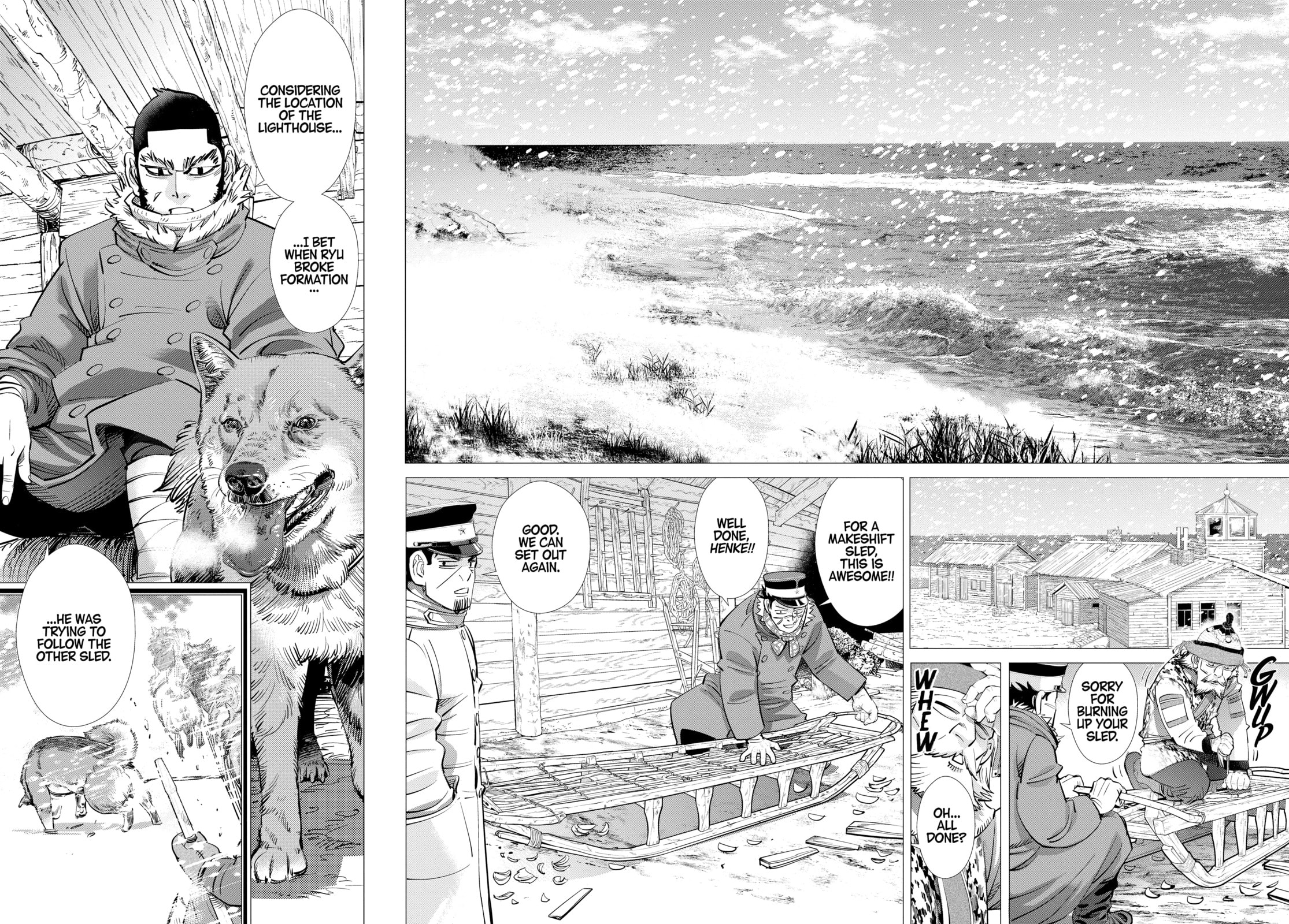 Golden Kamuy chapter 168, page 6