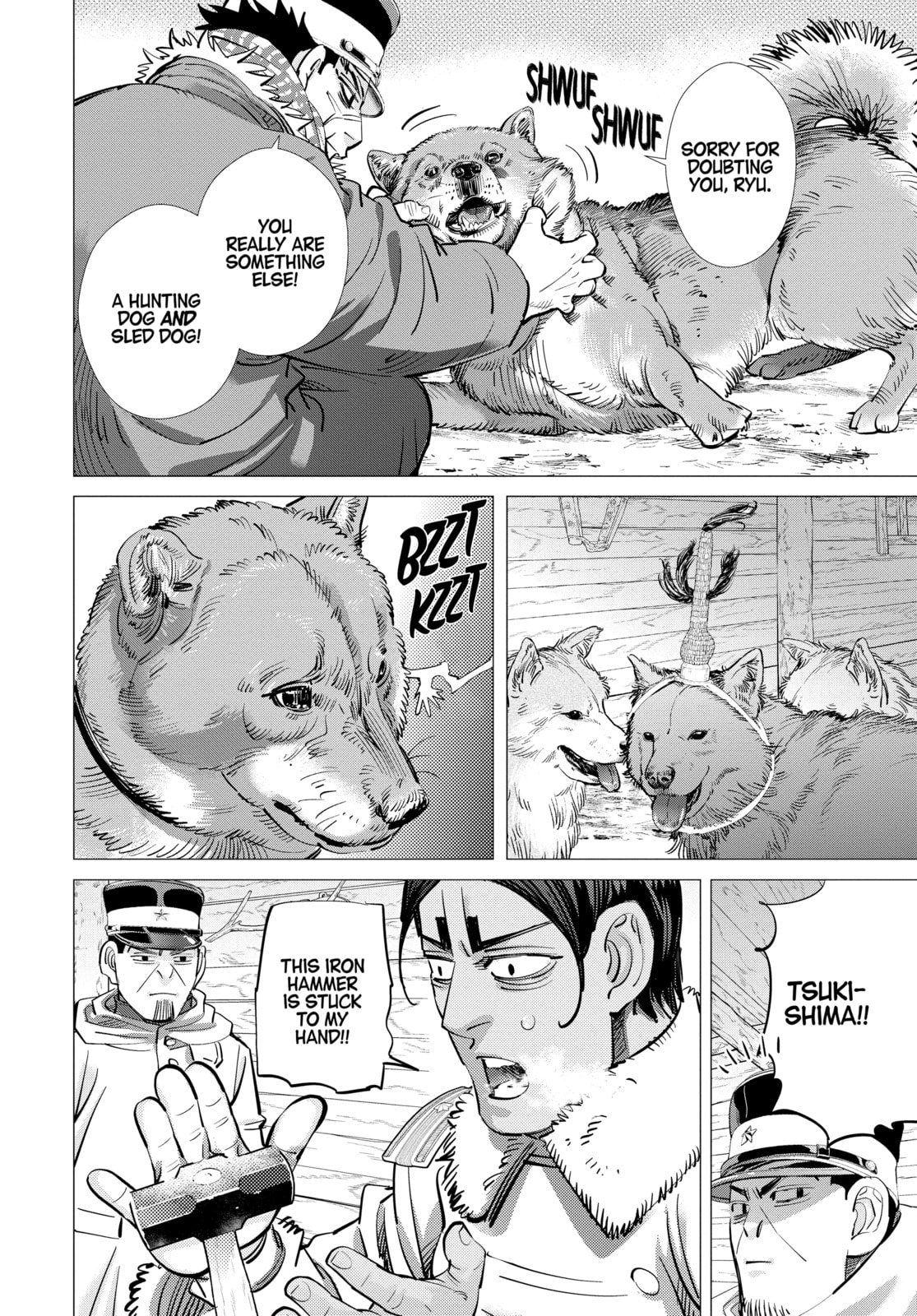 Golden Kamuy chapter 168, page 7