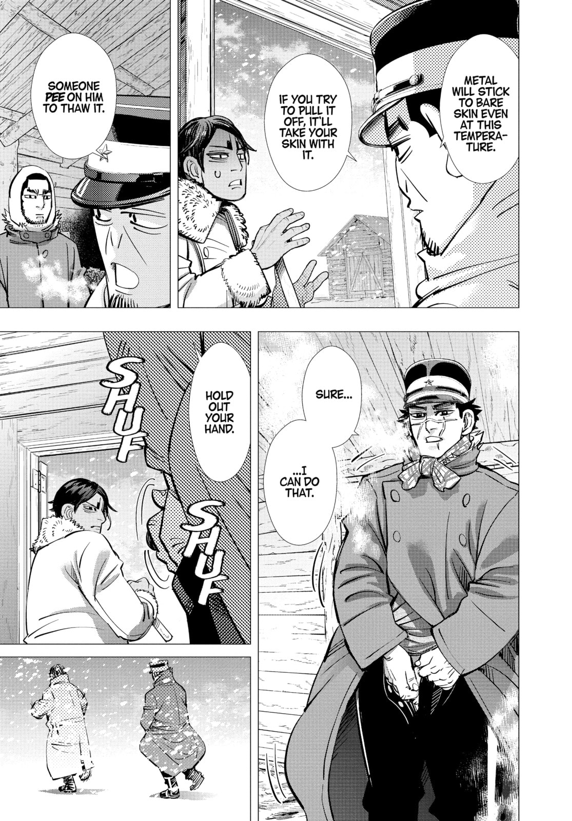Golden Kamuy chapter 168, page 8