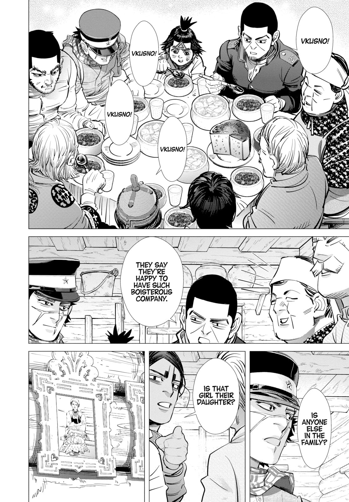Golden Kamuy chapter 168, page 11