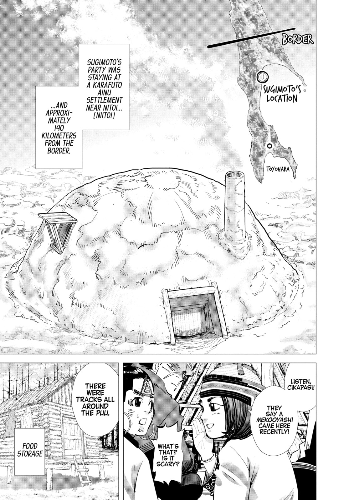 Golden Kamuy chapter 169, page 3