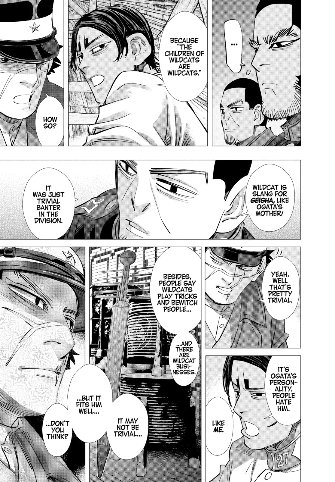 Golden Kamuy chapter 169, page 5