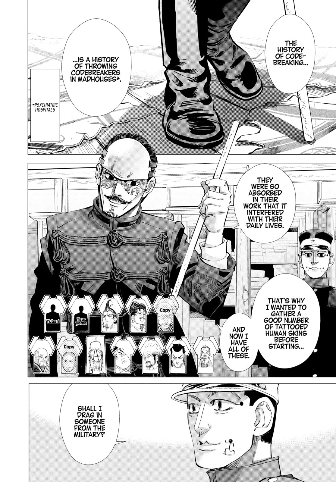 Golden Kamuy chapter 171, page 2