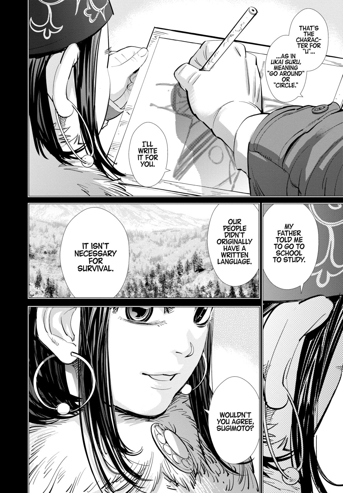 Golden Kamuy chapter 171, page 4