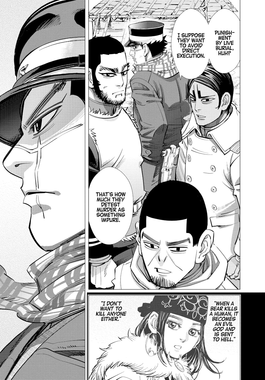 Golden Kamuy chapter 171, page 17