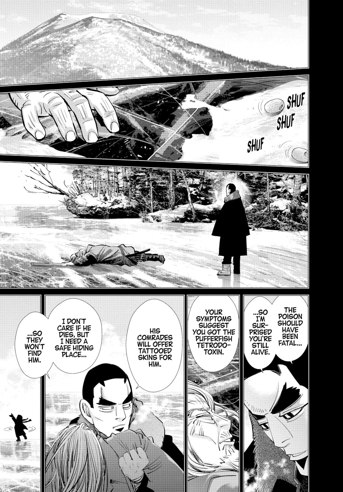 Golden Kamuy chapter 172, page 10