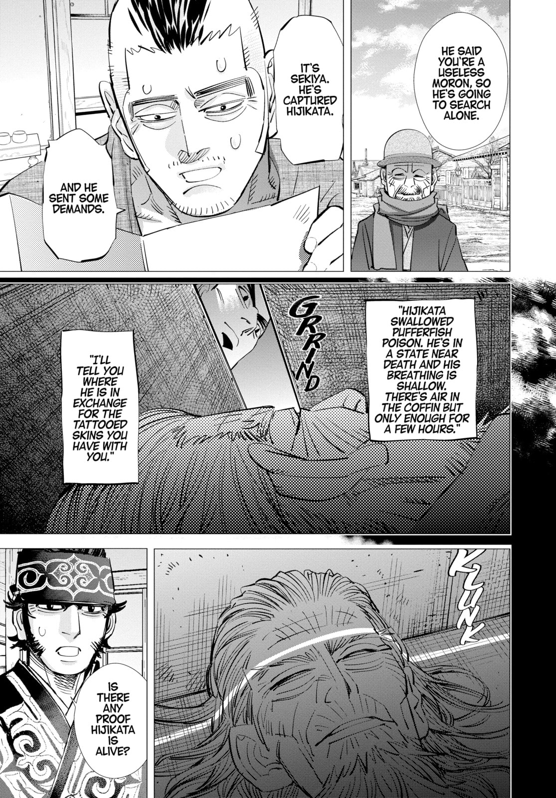 Golden Kamuy chapter 173, page 10