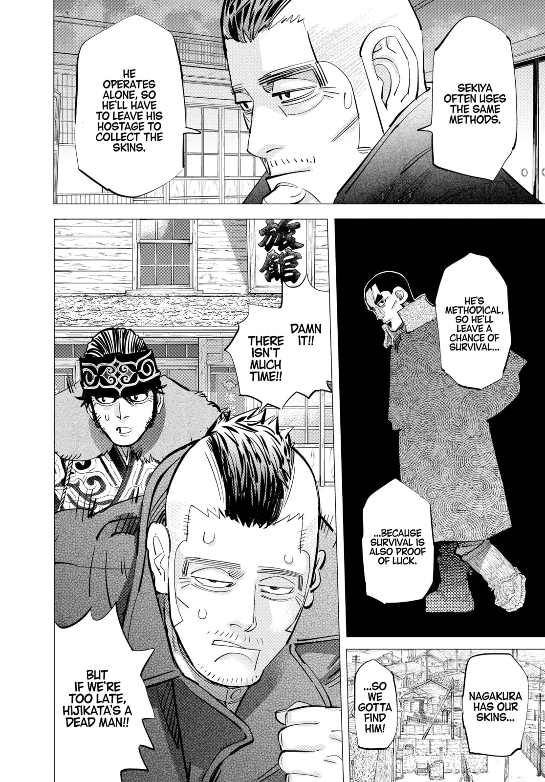 Golden Kamuy chapter 173, page 11