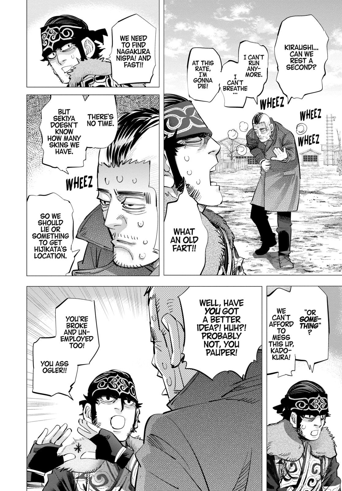 Golden Kamuy chapter 174, page 2