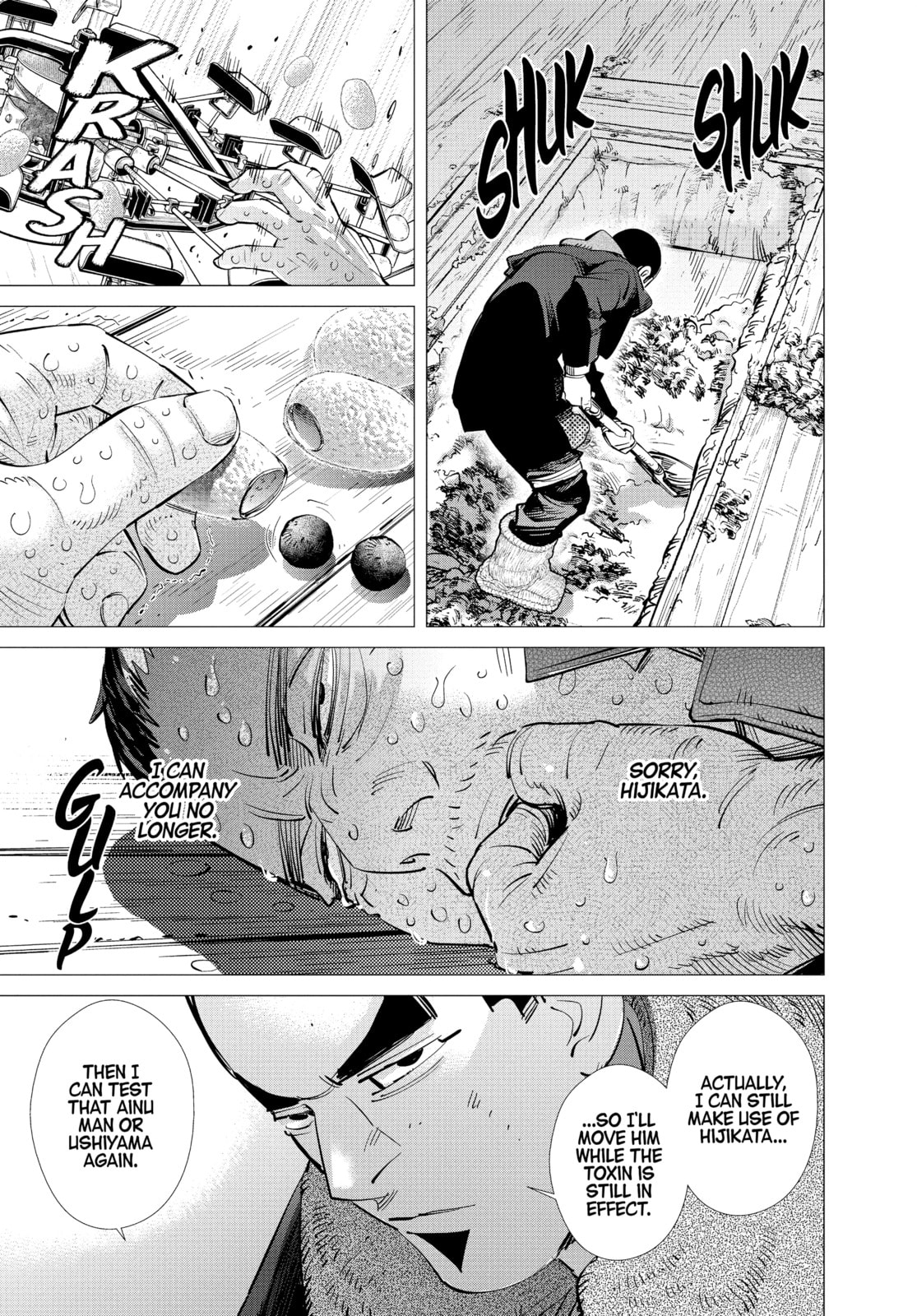 Golden Kamuy chapter 175, page 16