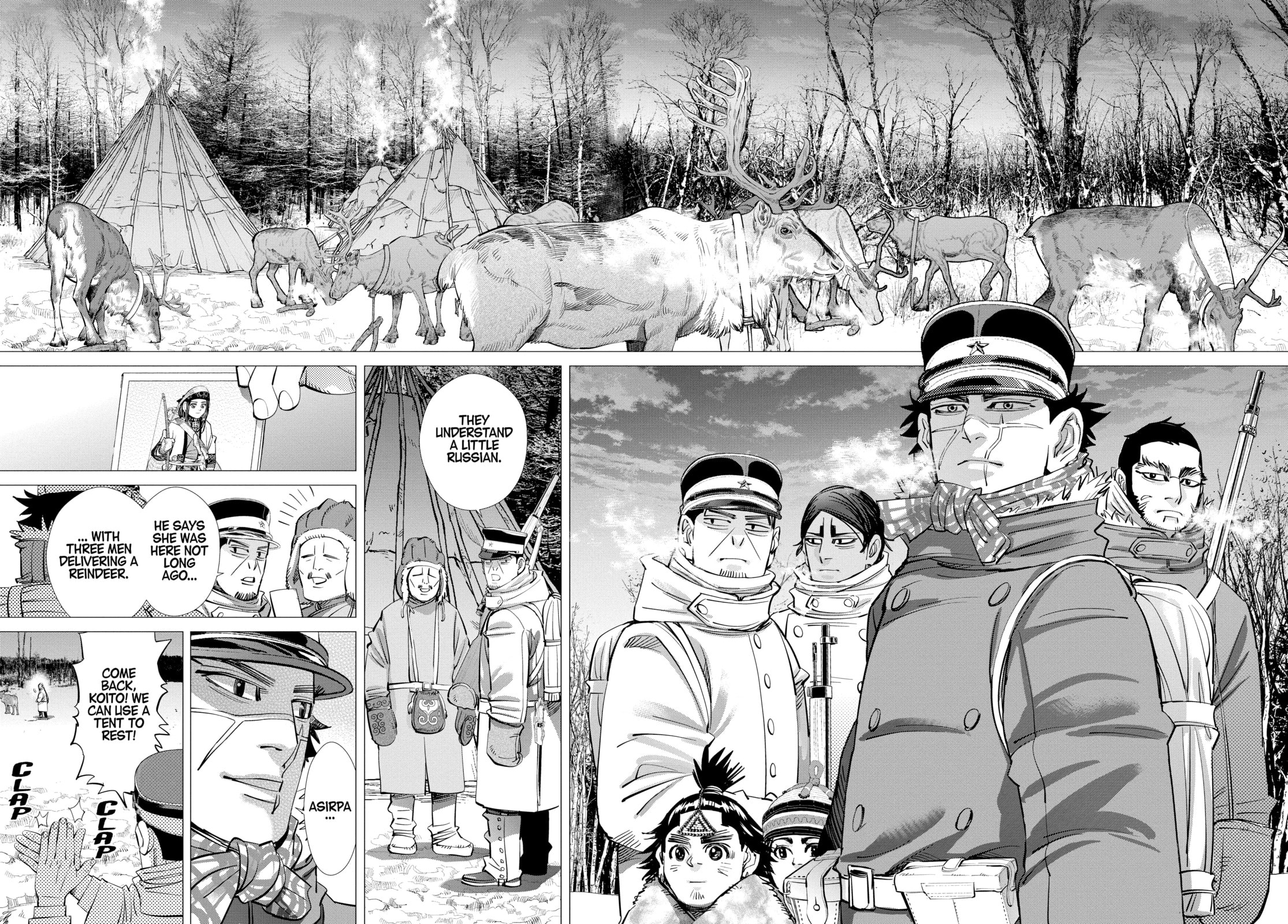 Golden Kamuy chapter 176, page 8