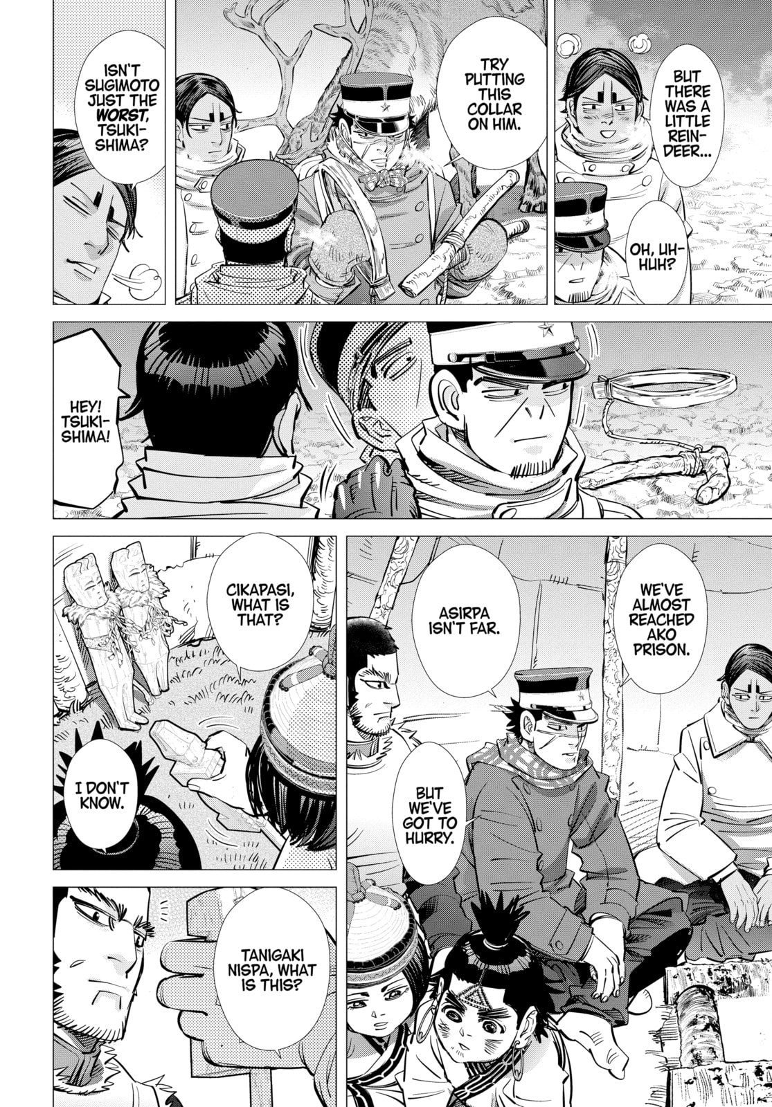 Golden Kamuy chapter 176, page 9