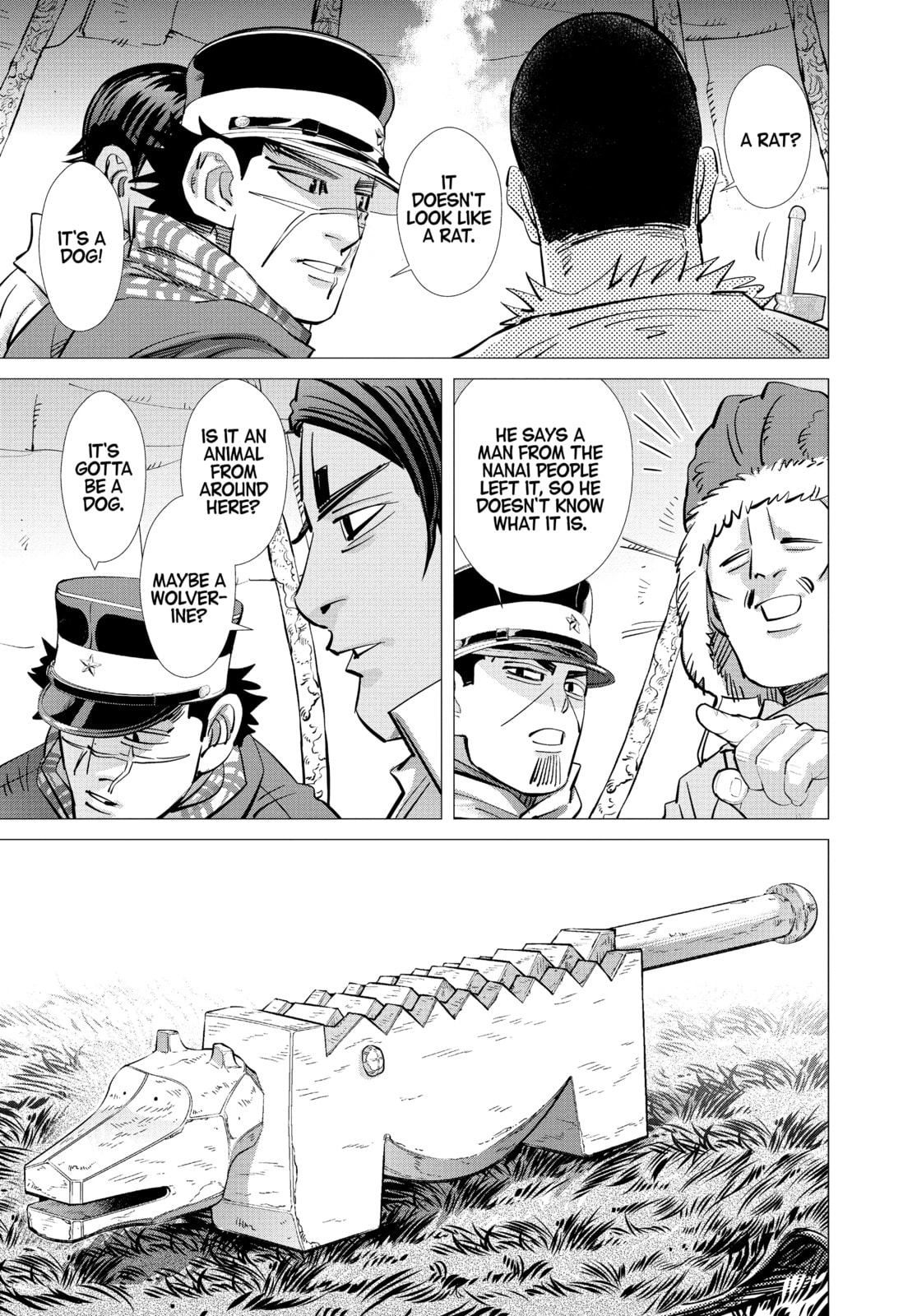 Golden Kamuy chapter 176, page 10