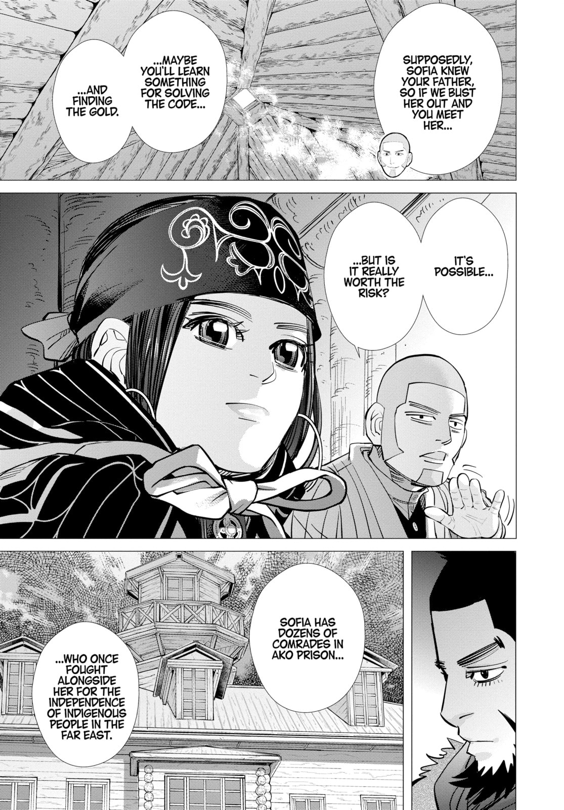 Golden Kamuy chapter 176, page 14