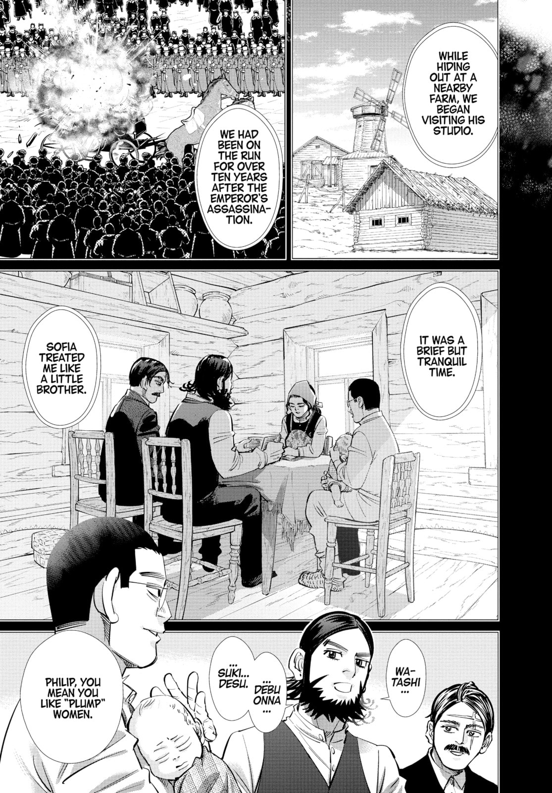 Golden Kamuy chapter 177, page 8
