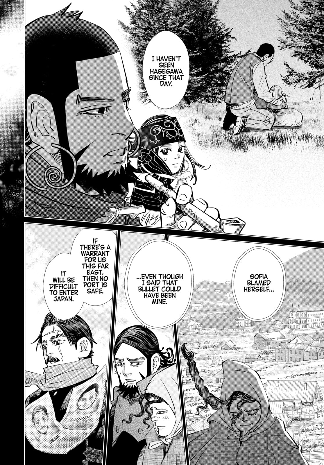 Golden Kamuy chapter 179, page 4