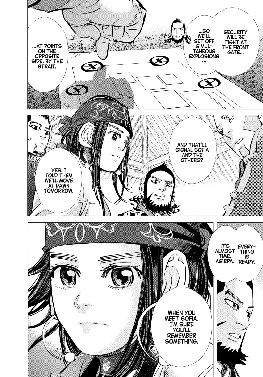 Golden Kamuy chapter 180, page 6
