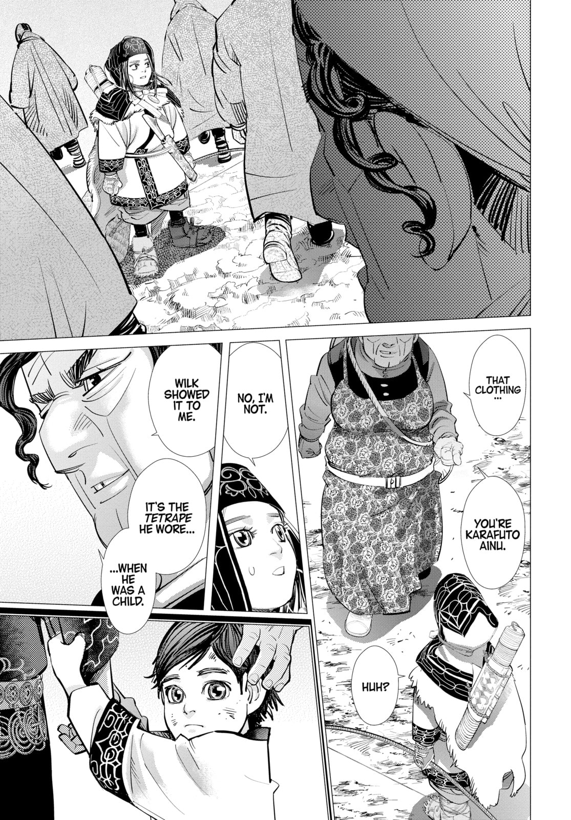 Golden Kamuy chapter 181, page 15