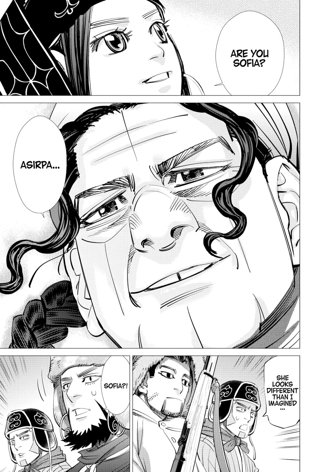 Golden Kamuy chapter 181, page 17