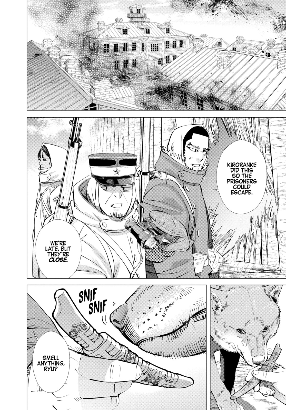 Golden Kamuy chapter 182, page 13
