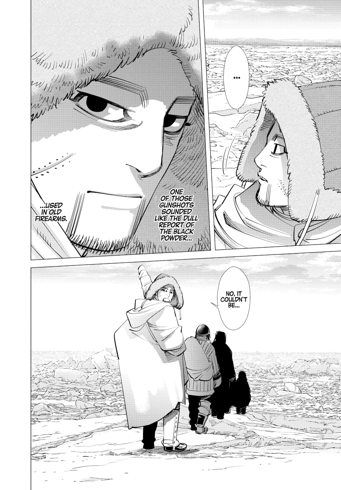 Golden Kamuy chapter 182, page 17
