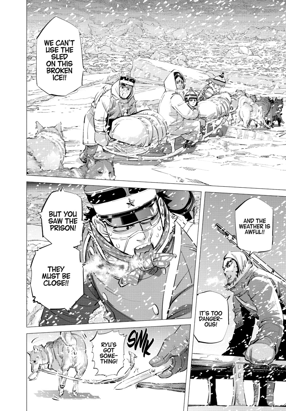 Golden Kamuy chapter 184, page 2