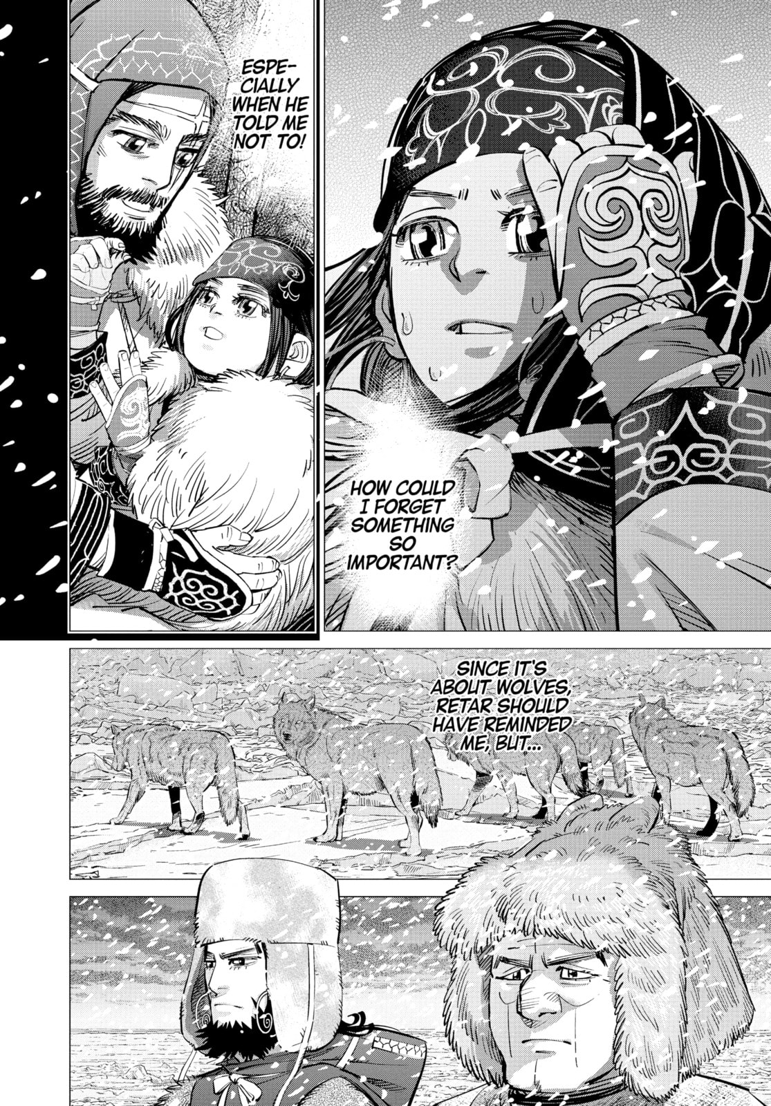 Golden Kamuy chapter 184, page 4