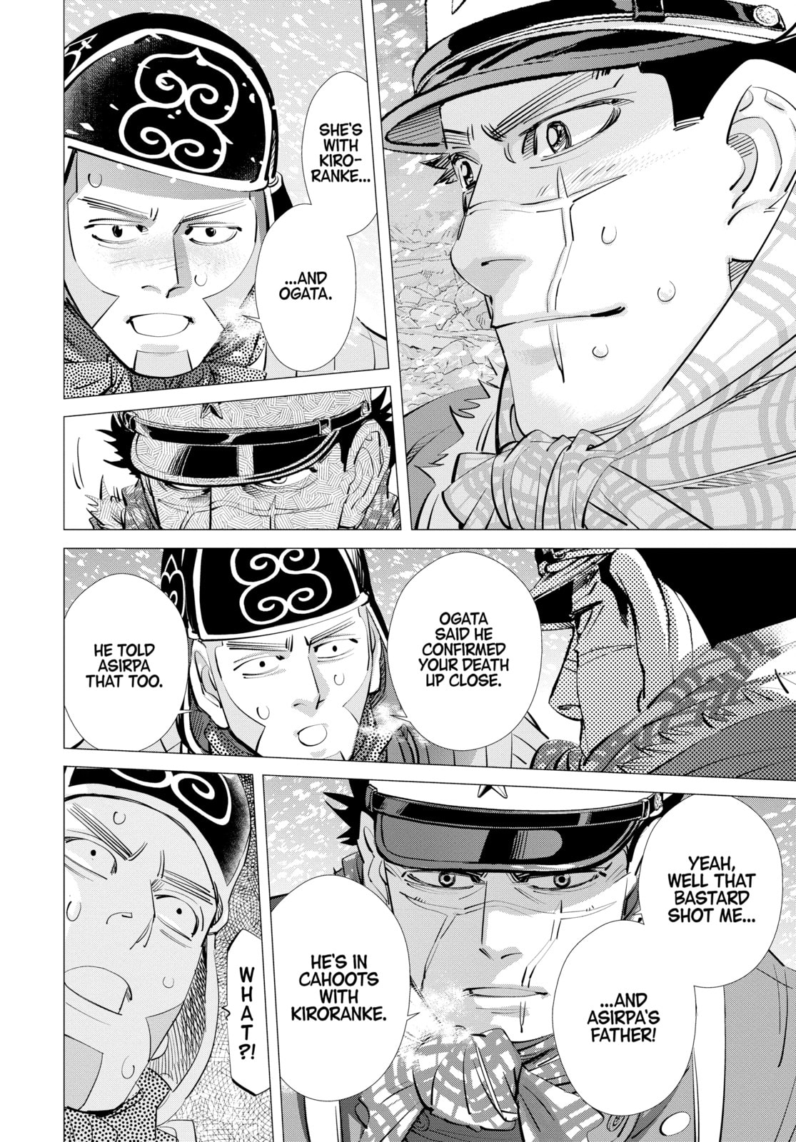 Golden Kamuy chapter 185, page 2